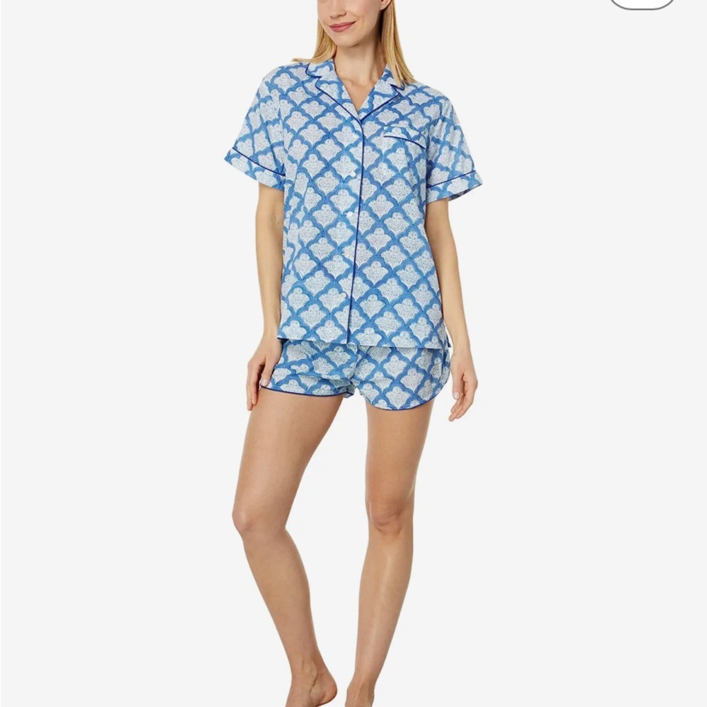 Roller rabbit blue Jemina pajamas.